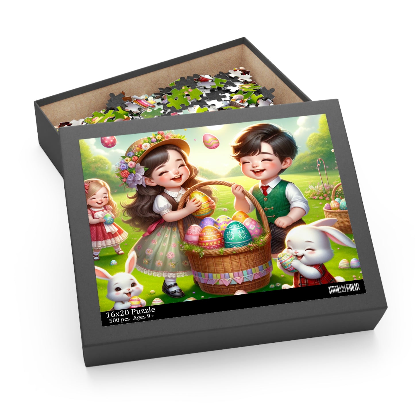 Copy of Easter Joy Puzzle - 120, 252, 500-Piece Family Fun, Cute Kids, Spring Decor, Gift for Easter, Bunny Themed Activity