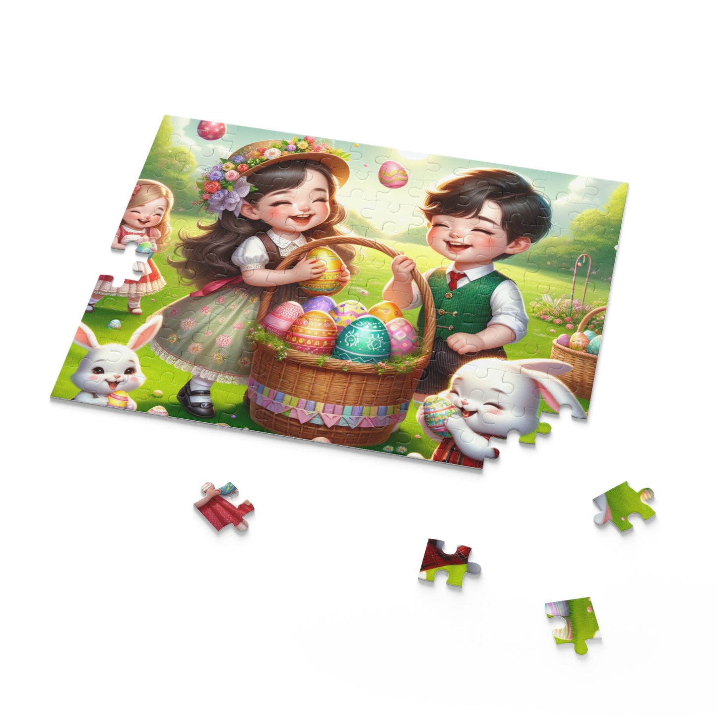 Copy of Easter Joy Puzzle - 120, 252, 500-Piece Family Fun, Cute Kids, Spring Decor, Gift for Easter, Bunny Themed Activity