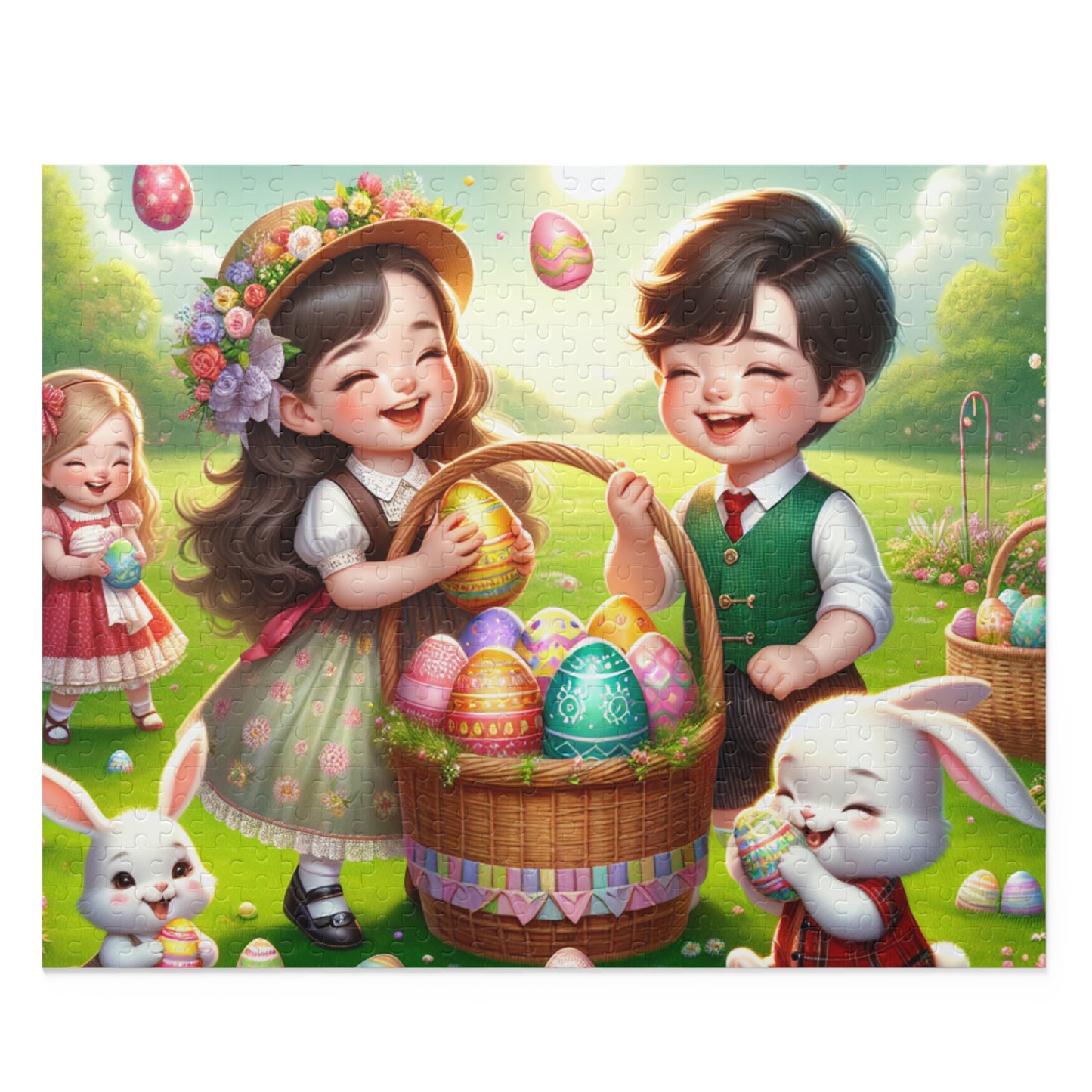 Copy of Easter Joy Puzzle - 120, 252, 500-Piece Family Fun, Cute Kids, Spring Decor, Gift for Easter, Bunny Themed Activity